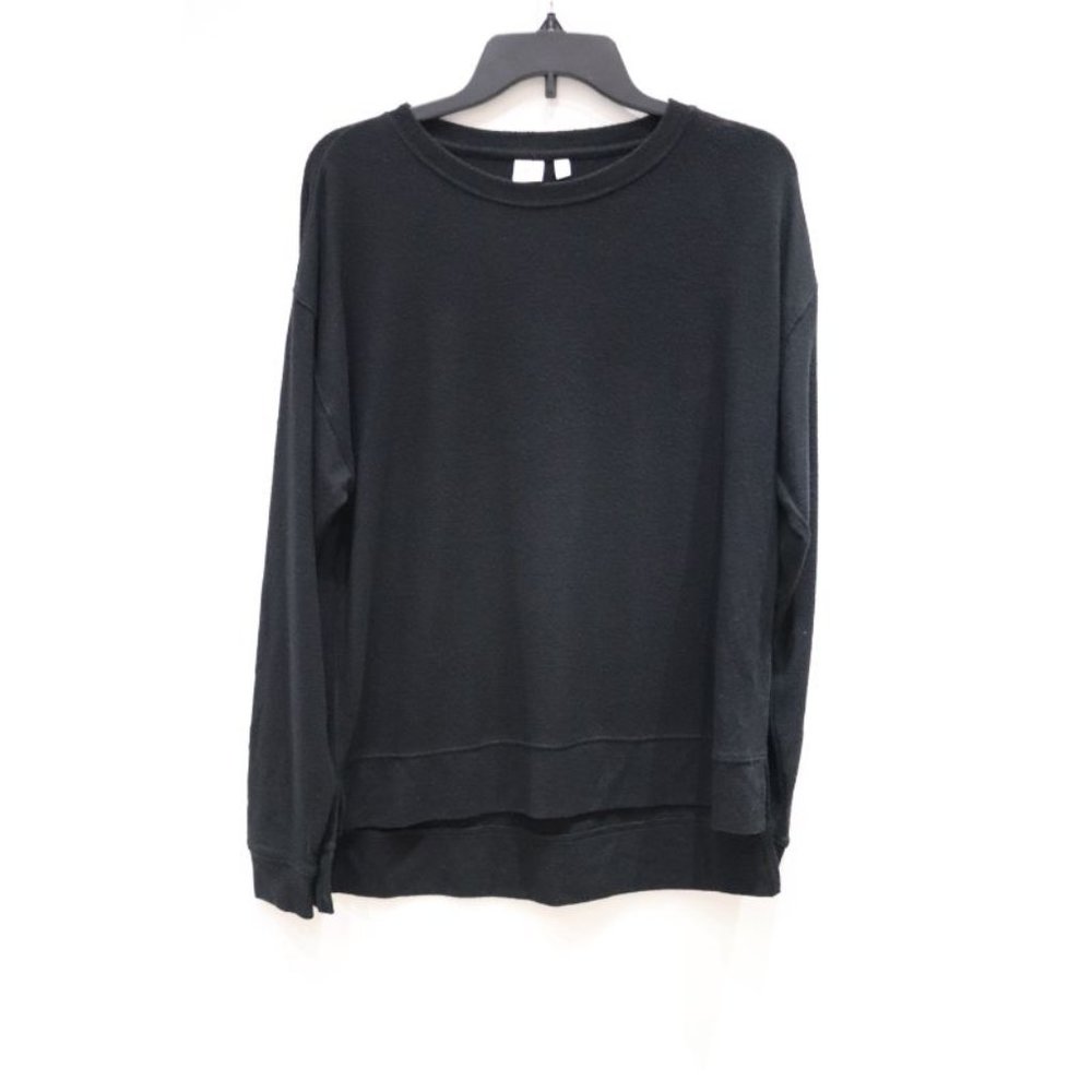 NWOT‎ BP. womens black crew neck sweater pullover S
